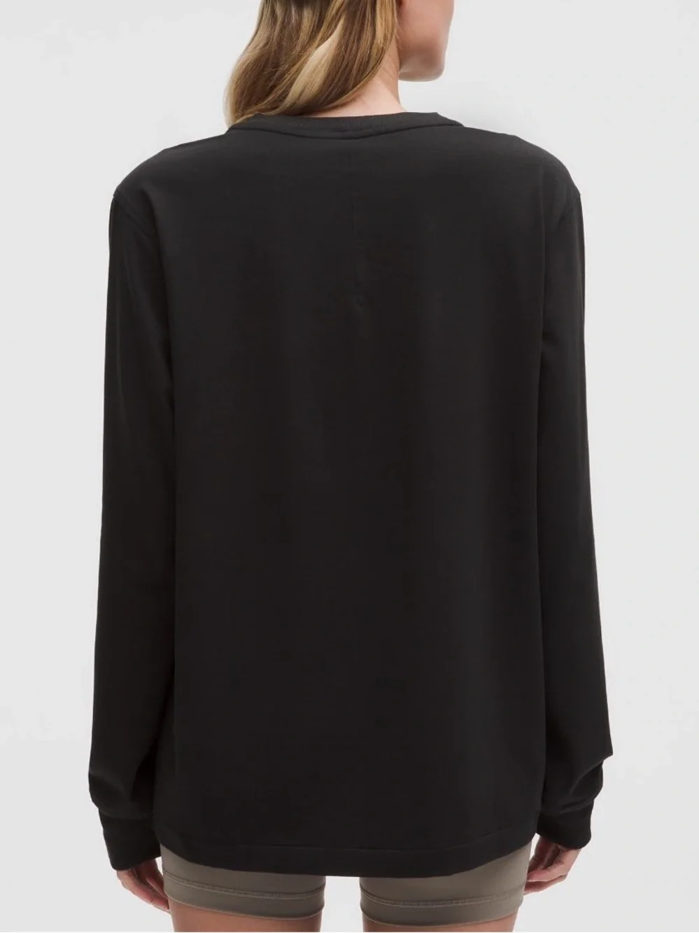 Lululemon All Yours Long Sleeve in Black (Size 4)